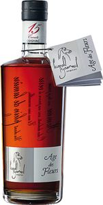 Cognac Léopold Gourmel AC,in Geschenkverpackung, mind. 15 Jahre Fassreife Cognac Âge des Fleurs, 42% Vol. Spirituosen