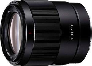 Sony FE 35 mm F1.8 55 mm Filtergewinde (Sony E-mount Bajonettverschluss) schwarz Sony FE 35 mm F1.8 55 mm Filtergewinde (Sony E-mount Bajonettverschluss) schwarz