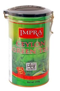 Tee IMPRA Pure Ceylon "Green Tee" Grün Tee Lose 250g Чай жб. "Зелёный" цейлонский