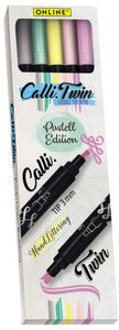 Calli Twin Pens 5er Set mehrfarbig