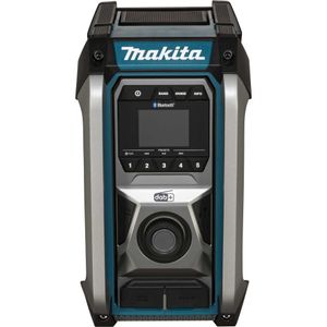 Makita Radio Mr007G 12/14,4/18/40V Xgt Mr007Gz Ładowarką Dab/Dab+ Usb