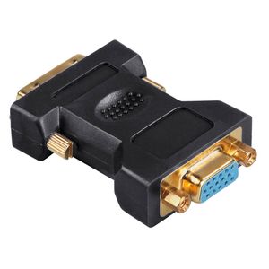 Hama VGA-DVI-Adapter, DVI-Stecker - VGA-Kupplung, vergoldet, geschirmt