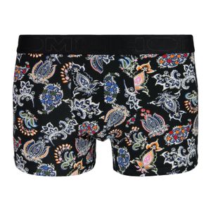 HOM Herren Boxershorts Underwear Pants Shorts Trunks Boxer Briefs Eddie, Farbe:Mehrfarbig, Wäschegröße:XL, Artikel:-P004 black print