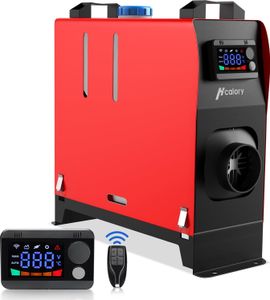 8KW 12V naftový ohrievač vzduchu Parkovací ohrievač s čiernym LCD spínačom