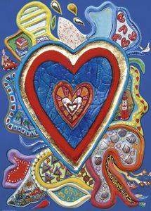 Hearts of Gold (Puzzle), Red & Blue