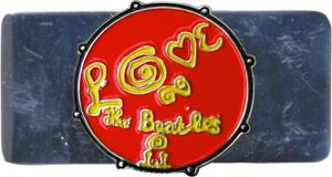 The Beatles - Klip na peniaze Love Drums RO9288 (jedna veľkosť) (modrá/oranžová)