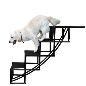 Yakimz Skladacie schody pre psov Schody pre psov 4-stupňová vstupná rampa pre psov