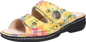 Finn Comfort Damen Pantolette, gelb(sansibarmultiart), Gr. 36