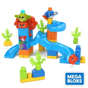 Mega Bloks Guck-Guck Unterwasser-Abenteuer, Kinder-Spielzeug, Bauset, Bausteine