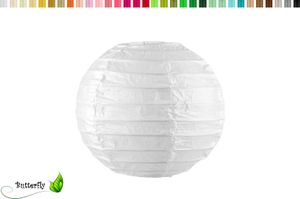 1 Lampion 10cm, Farbauswahl:weiß 029
