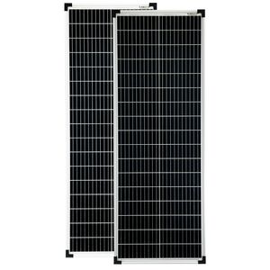2x80 Watt Mono Solarmodule 10 Busbars 210mm Zellformat Solarpanele