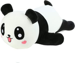 HiScooter  Cute Anime Panda Kuscheltier Puppe Panda Mädchen Plüschtier Nackenkissen Kinder Anime Plüschtier,PP-Memory-Schaum Material,60cm