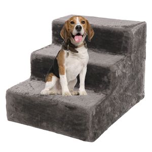 MaxxPet Hundetreppe 45x60x40 cm - Katzentreppe - Für Bett und Sofa - Hunderampe - Für Hunde und Katzen bis 10 kg