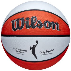 Wilson WNBA Authentic Series Outdoor Ball WTB5200XB, Basketballbälle, Unisex, Orange, Größe: 5