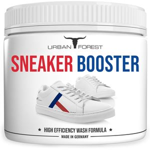 Sneaker Pflege für Profis-Sneaker Power Reiniger-Sneaker Intensiv Reiniger-mit biologischen Inhaltsstoffen SNEAKER BOOSTER PRO von URBAN FOREST 250g
