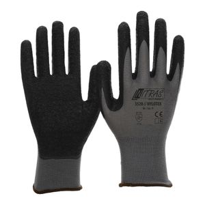 NITRAS 3520 Nylotex Nylon-Latexhandschuhe Schutzhandschuhe Arbeitshandschuhe Allroundhandschuhe - 12 Paar Größe:9