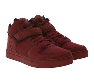 K1X | Kickz Encore High LE Winter-Schuhe warme Herren Winter-Boots High aus Nubuk-Leder 1163/0600/6604 Rot, Größe:43