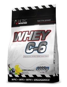 HI TEC Nutrition Whey C-6  - 1000g        Blaubeere- Vanille
