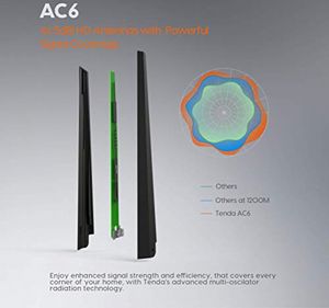 Tenda AC6 bezprzewodowy router smart wifi 1799 szybka sieć