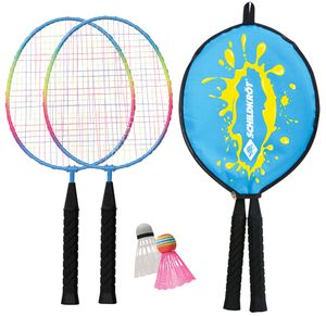 12PCS Federbälle Federball Badminton Bälle Set Kunststoff Badmintonbal Outdoor 