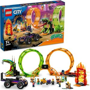 LEGO City LEGO City Dvojitý kaskadér 60339 (598 dílků)