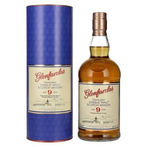 Glenfarclas 9 Jahre Speyside Single Malt Scotch Whisky 0,7l, alc. 44,1 Vol.-%