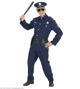 Kostüm Polizist - Zweiteiler  Polizei Verkleidung Cop Polizeikostüm M - 50/52