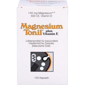 Hořčík Tonil plus vitamin E, 100 kapslí