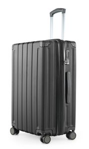 HAUPTSTADTKOFFER - Q-Damm - Mittelgroßer Koffer erweiterbar Trolley Hartschalenkoffer, Hardshell Suitcase expandable, TSA, 68 cm, 89 Liter,Schwarz