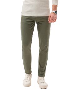 Ombre Męskie Spodnie Chino Długie Eleganckie Casual 98% Bawełna 7 Kolorów Slim S-XXL P1059 Olive XXL