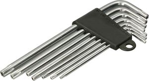 KOTARBAU® Zestaw kluczy szesciokatnych do srub Torx 7-czesciowy Klucz imbusowy T10-T40 ze stali chromowo-wanadowej