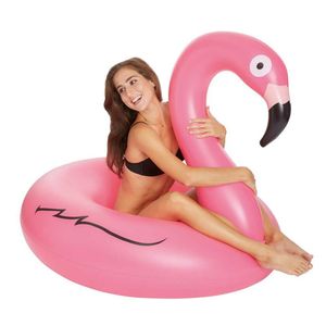 Wehncke Schwimmring Badeinsel Flamingo 120x12x119cm