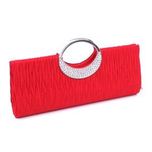 Rot Damen Handtaschen Damen Top Handle Taschen Tote Umhängetaschen Geldbörse mit Abnehmbarer Kette