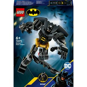 LEGO DC Batman: Batman Mech, Superhelden-Spielzeug, bewegliche Action-Figur zum Sammeln, Set mit Mech und Minifigur, Geschenk für kreative Jungen und Mädchen ab 6 Jahren 76270