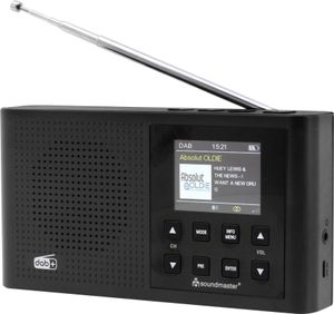 soundmaster DAB165SW DAB+ Empfänger schwarz