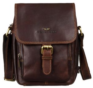 Peterson Pánská crossbody taška Moving tmavě hnědá One size