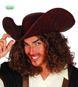 Deluxe Piraten Hut für Erwachsene