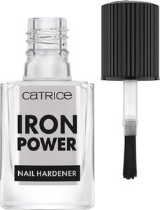 CATRICE Iron Power, Posilňovač nechtov, Unisex, 10,5 ml, Zosilnenie, Posilnenie, Priehľadná, Kefa