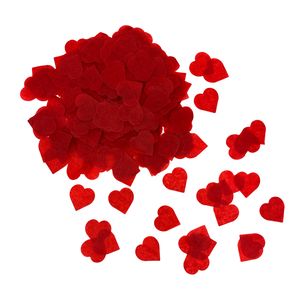 Oblique Unique Papier Herz Konfetti 1000 Stk Herzen Tischdeko Streu Deko für Valentinstag JGA Hochzeit Liebe - rot