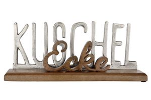 Gilde Handwerk - Holz Schriftzug "Kuschelecke" H:20cm B:43cm