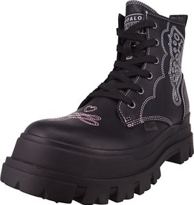 Buffalo Damen Elegante Stiefelette Aspha RLD West 1622577 Schwarz