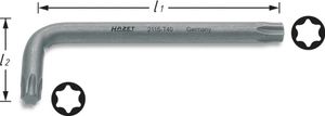 TORX® Winkelschraubendreher 2115-T40 · T40· Innen TORX® Profil TORX® Winkelschraubendreher 2115-T40 · T40· Innen TORX® Profil