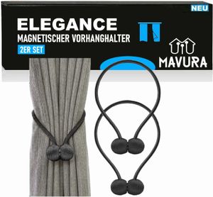 ELEGANCE 2 Stück Vorhang Gardinen Magnetverschluss Stark Magnetische Halter ELEGANCE 2 Stück Vorhang Gardinen Magnetverschluss Stark Magnetische Halter