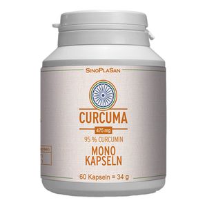Curcuma - 95% Curcumin 60 Kapseln