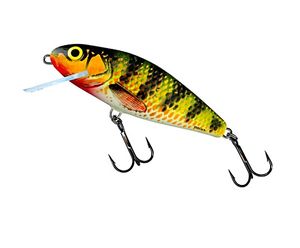 Salmo Perch Wobler okoń holograficzny HOP schwimmend 12cm 36g