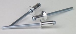 Blindniete Alu/Stahl Senkkopf 5,0x30,0 - Klemmbereich 20,0 - 25,0 mm