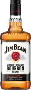 Jim Beam White Kentucky Straight Bourbon Whiskey | 40 % vol | 1,5 l Flasche