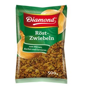 [ 500g ] DIAMOND Röst-Zwiebeln / Geröstete Zwiebeln / Röstzwiebeln