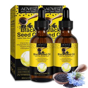Schwarzkümmelöl kaltgepresst Nigella sativa Hautöl Haaröl Immunität Bio Vegan, 2x 60ml