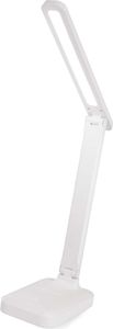 EMOS LED nabíjecí stolní lampa AMY 5W, 200lm, 800mAh Li-Ion, doba svícení 35h, stojan na mobil, stmívatelná, nast. barva světla, 1,2m kabel USB, Z7631